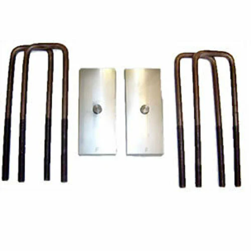 2" Aluminum Block Kit w/ U-bolts fits Toyota Tundra Tacoma - Image 2