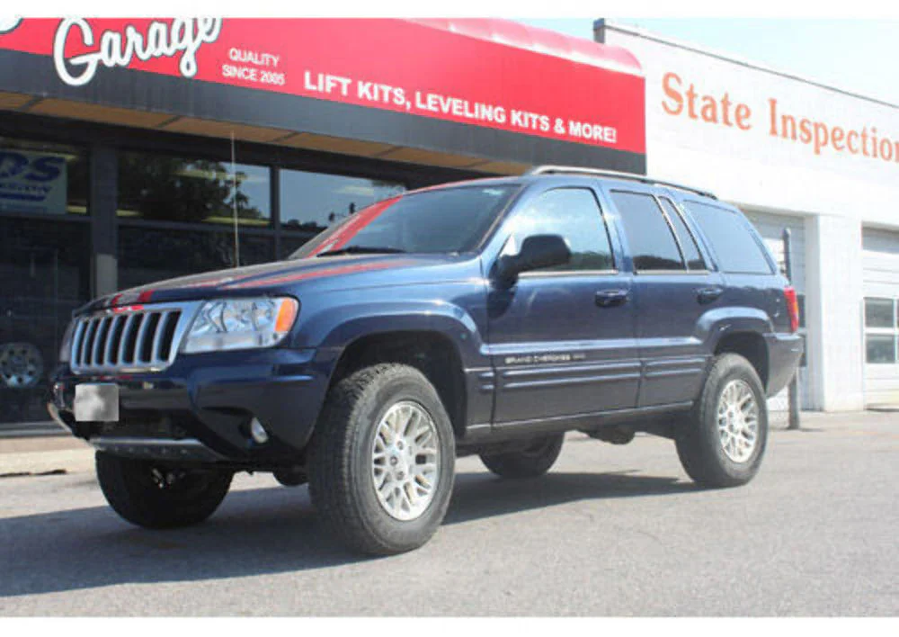 2.5" Front 2" Rear Suspension Lift Kit w/ Shocks for Jeep Grand Cherokee WJ 99-04 - Image 9