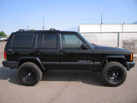 2" Lift Kit w/ Add-A-Leaf for Jeep Cherokee XJ 84-01 - Image 3