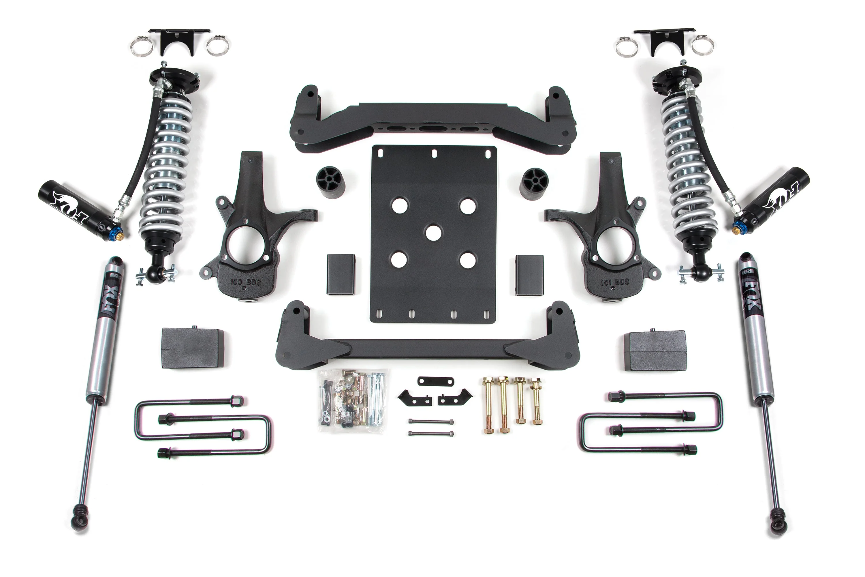 4 Inch Lift Kit | FOX 2.5 Coil-Over | Chevy Silverado or GMC Sierra 1500 (07-13) 2WD - Image 2