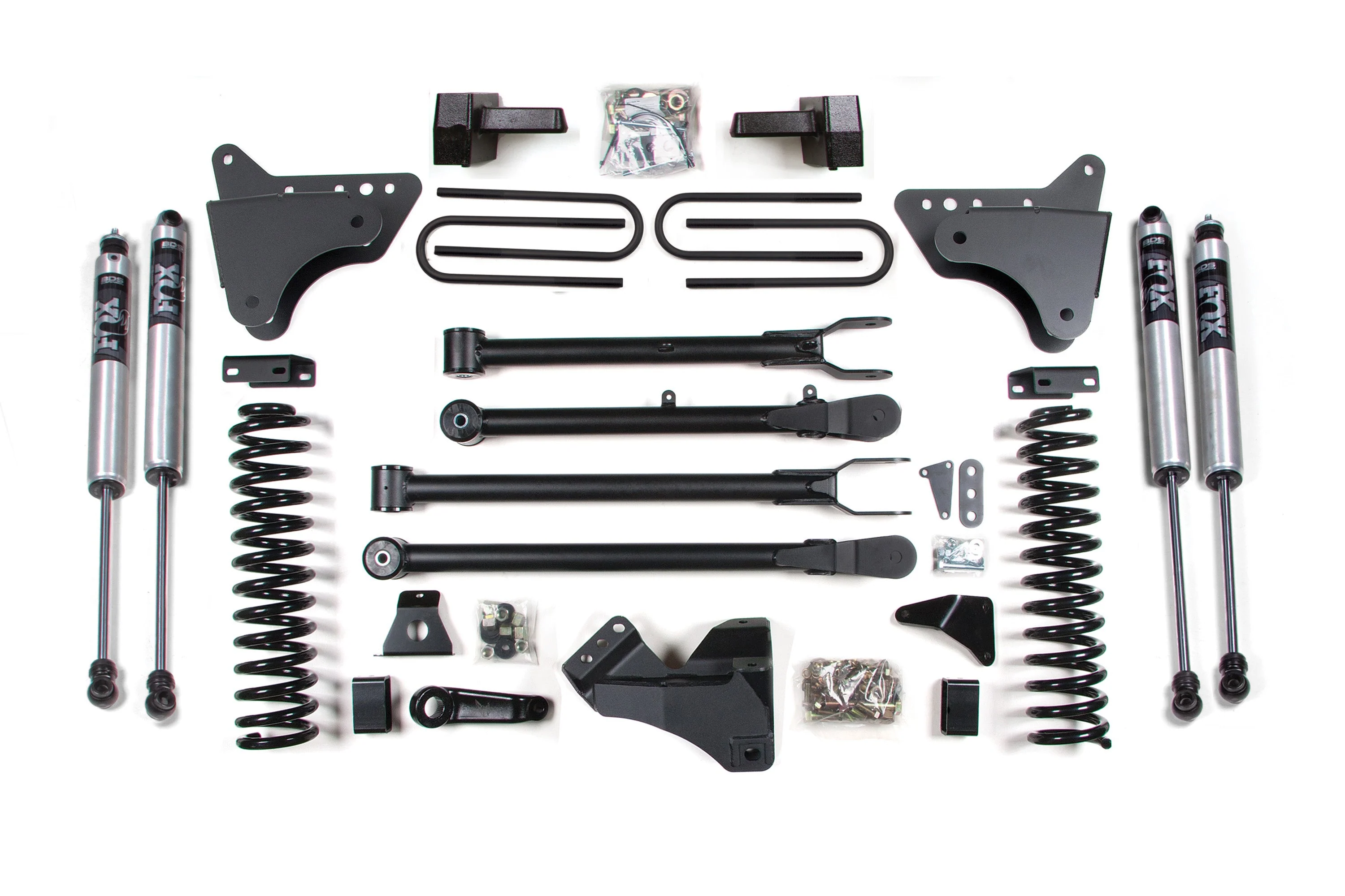 4 Inch Lift Kit w/ 4-Link | Ford F250/F350 Super Duty (08-10) 4WD | Gas - Image 2