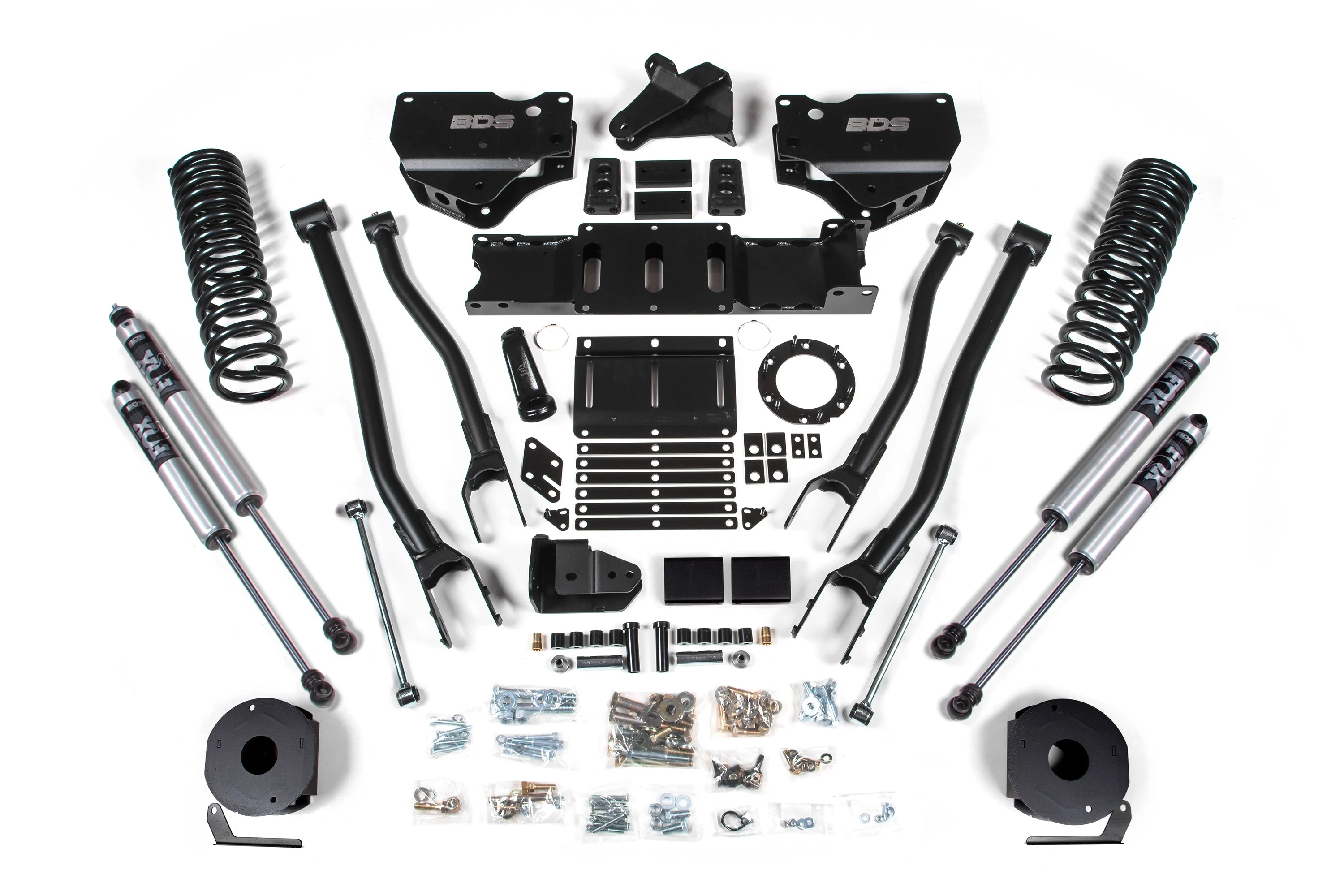 4 Inch Lift Kit w/ 4-Link | Ram 2500 w/ Rear Air Ride (19-24) 4WD | Diesel - Image 2