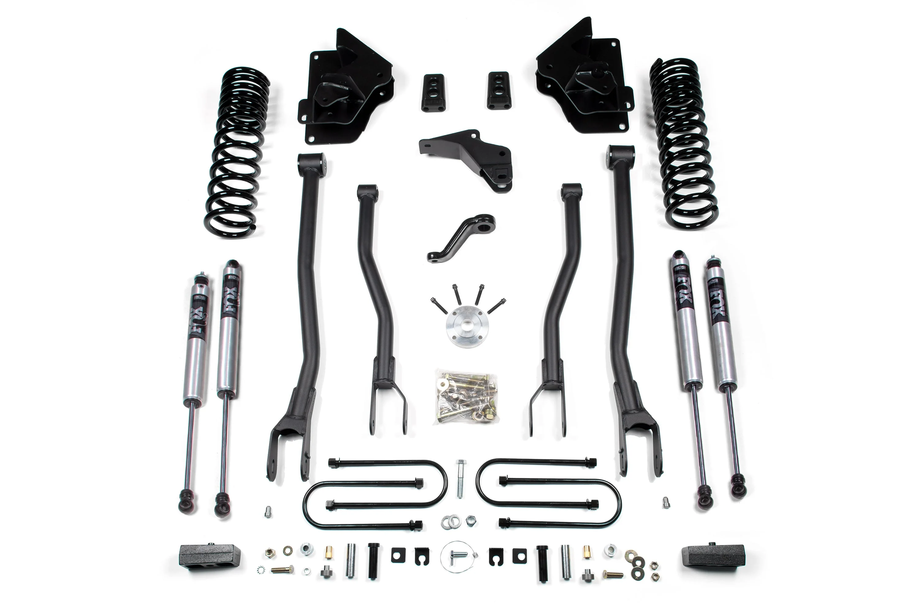 4 Inch Lift Kit w/ 4-Link | Ram 3500 (13-18) 4WD | Gas - Image 2