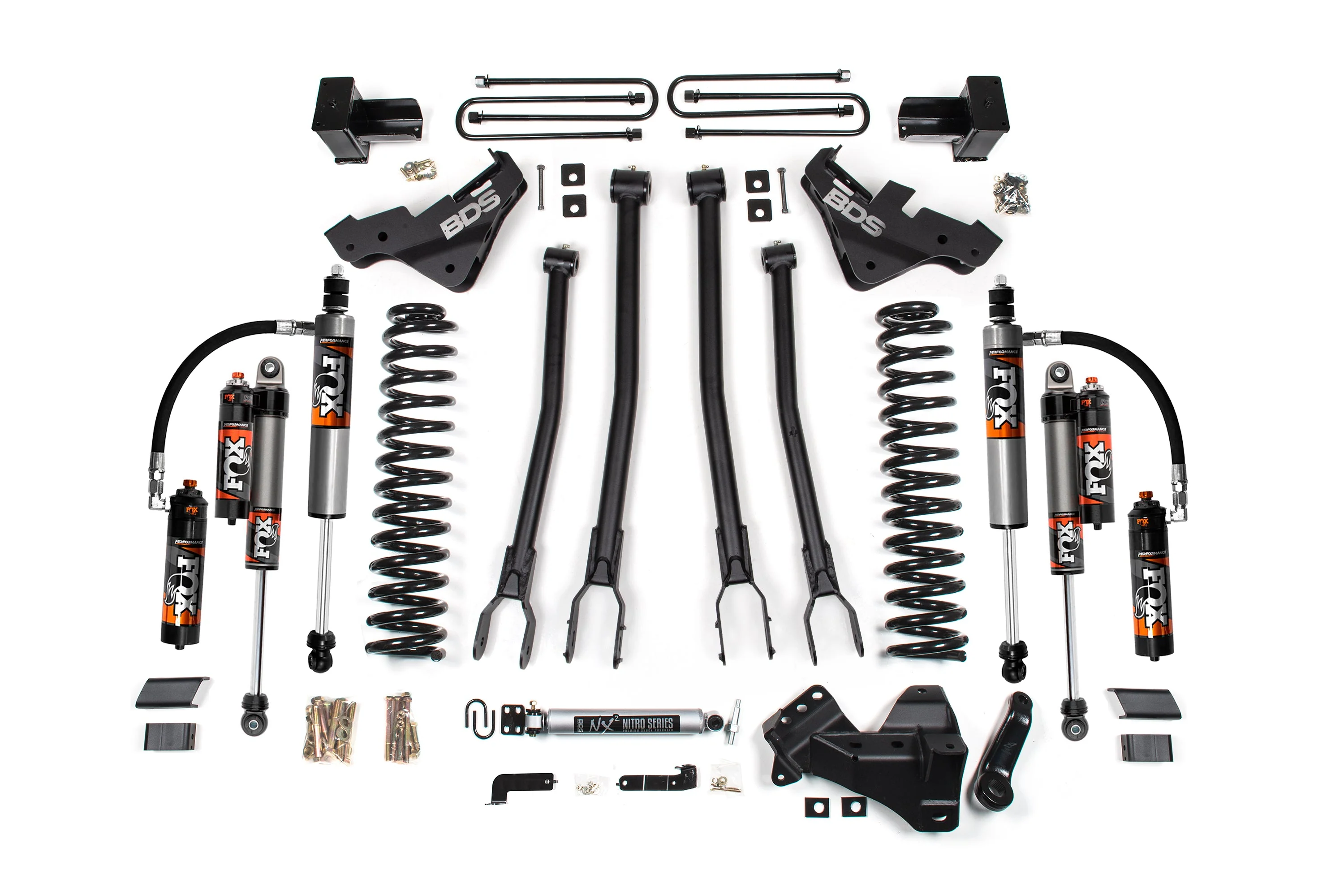 5 Inch Lift Kit w/ 4-Link | Ford F250/F350 Super Duty (23-25) 4WD | Diesel - Image 4