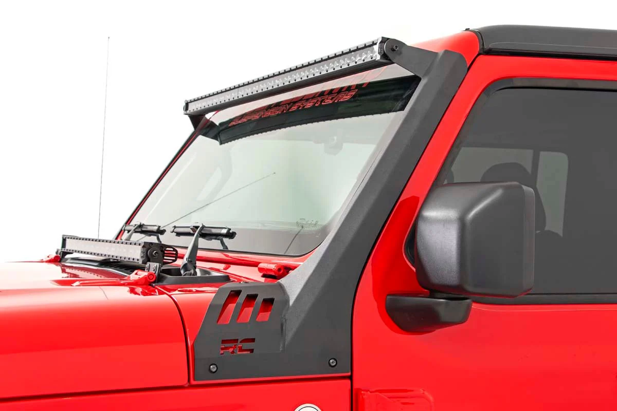 Rough Country LED 50" Spectrum Single Row Light Bar Jeep Gladiator JT/Wrangler - Image 2