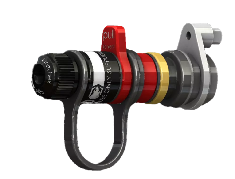 Apex Rapid Tire Deflator Valve Stems EZ Lever Tire Deflation RPV with TPMS - Image 2