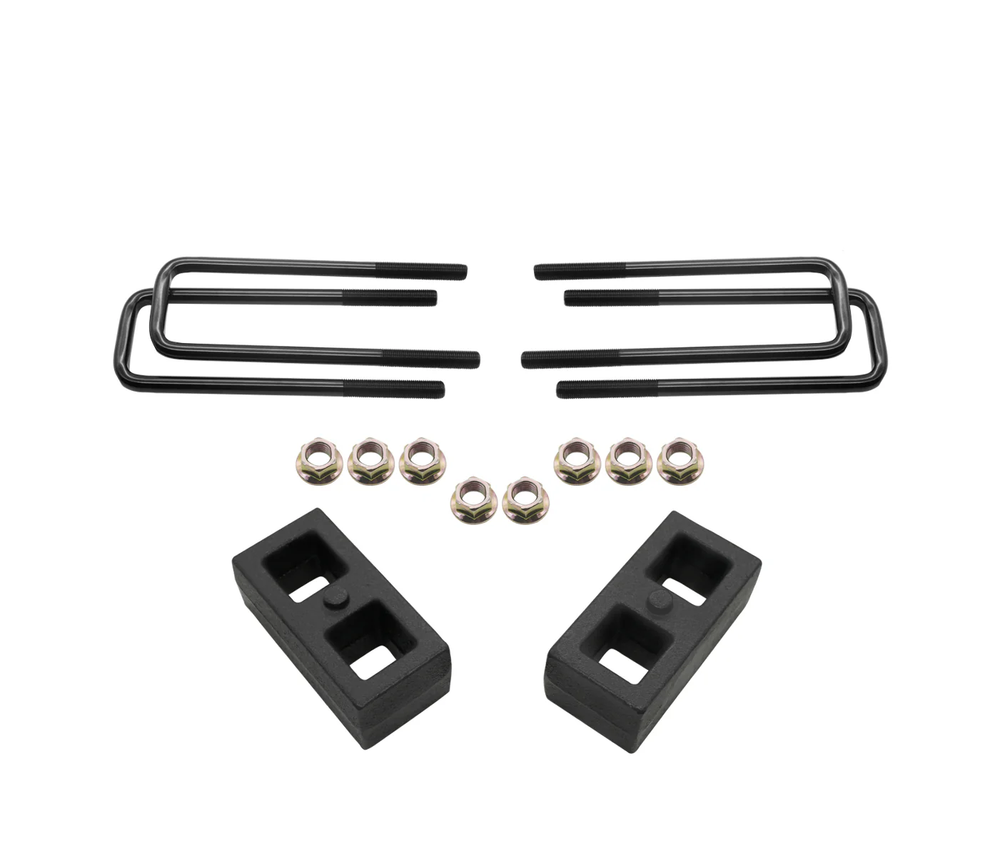 Bison Off Road 3" Rear Block Kit for Silverado/Sierra 1500 6-Lug 1999-2022 - Image 2