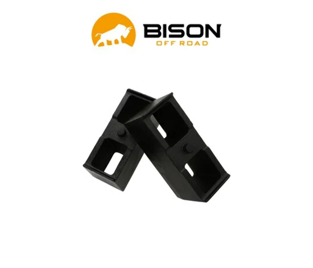 Bison Off Road 3" Rear Block Kit for Silverado/Sierra 1500 6-Lug 1999-2022 - Image 4