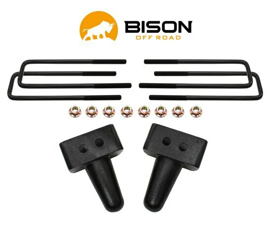 Bison Off Road 4" Rear Block Kit for Ford F150 2004-2024 - Image 7