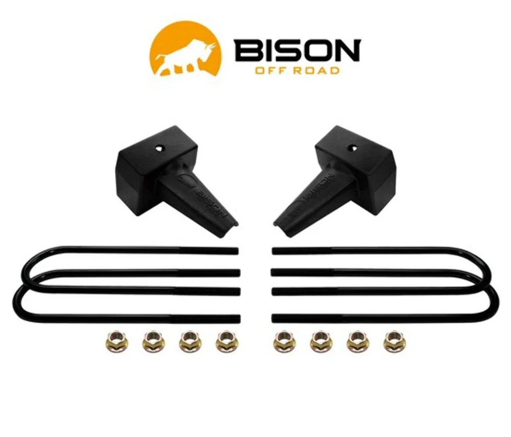 Bison Off Road 4" Rear Block Kit for Ford Super Duty 2011-2024 - Image 3