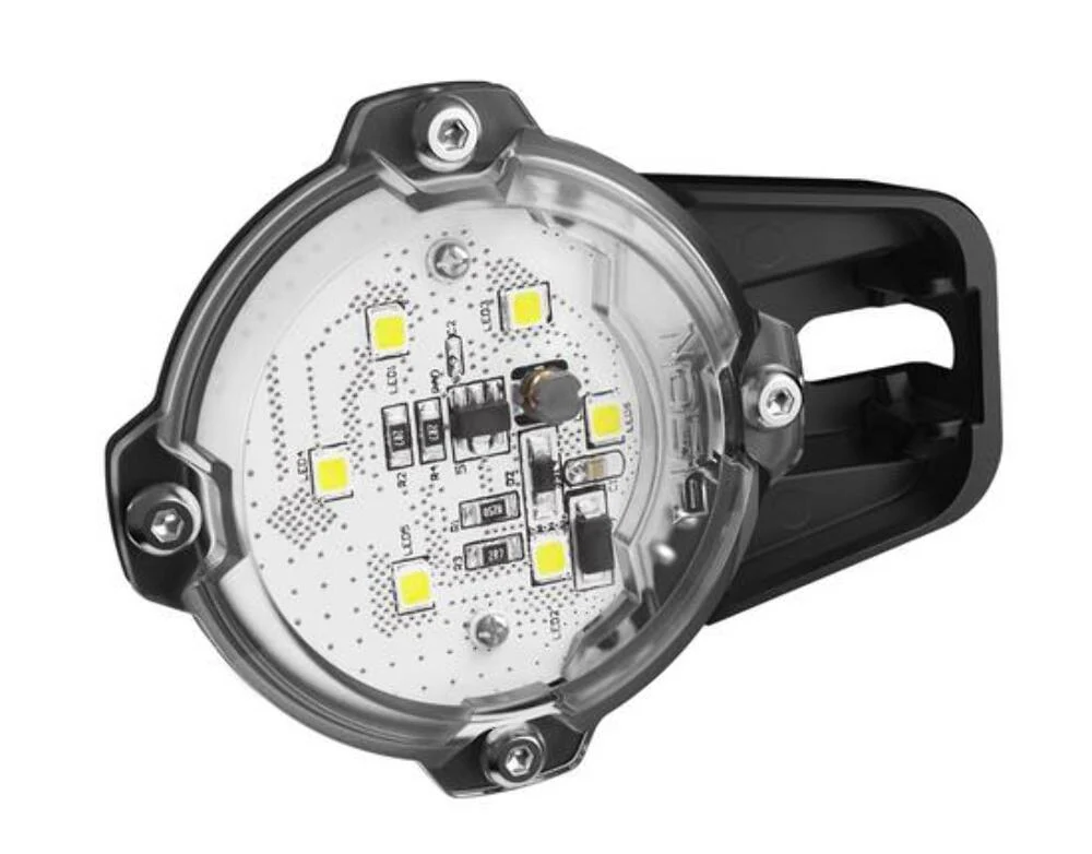Bison Off Road YAK! 600 Lumen Universal Rock Lights Kit, RED 2 Pack - Image 3