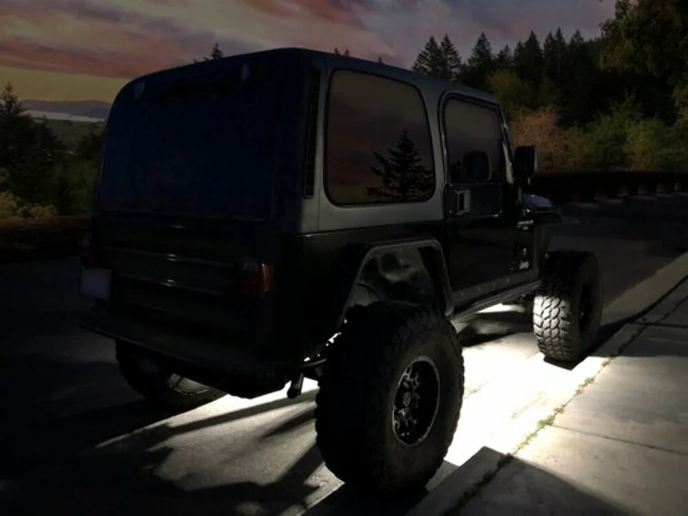 Bison Off Road YAK! LED Lighting Kit, Universal 600 Lumen Light Kit Red 4 Pack - Image 3