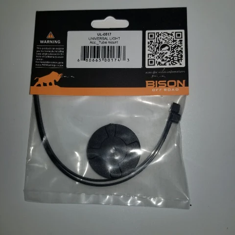 Bison Off Road YAK! Universal Light Tube Mount Kit, 1 Light Mount - Image 7