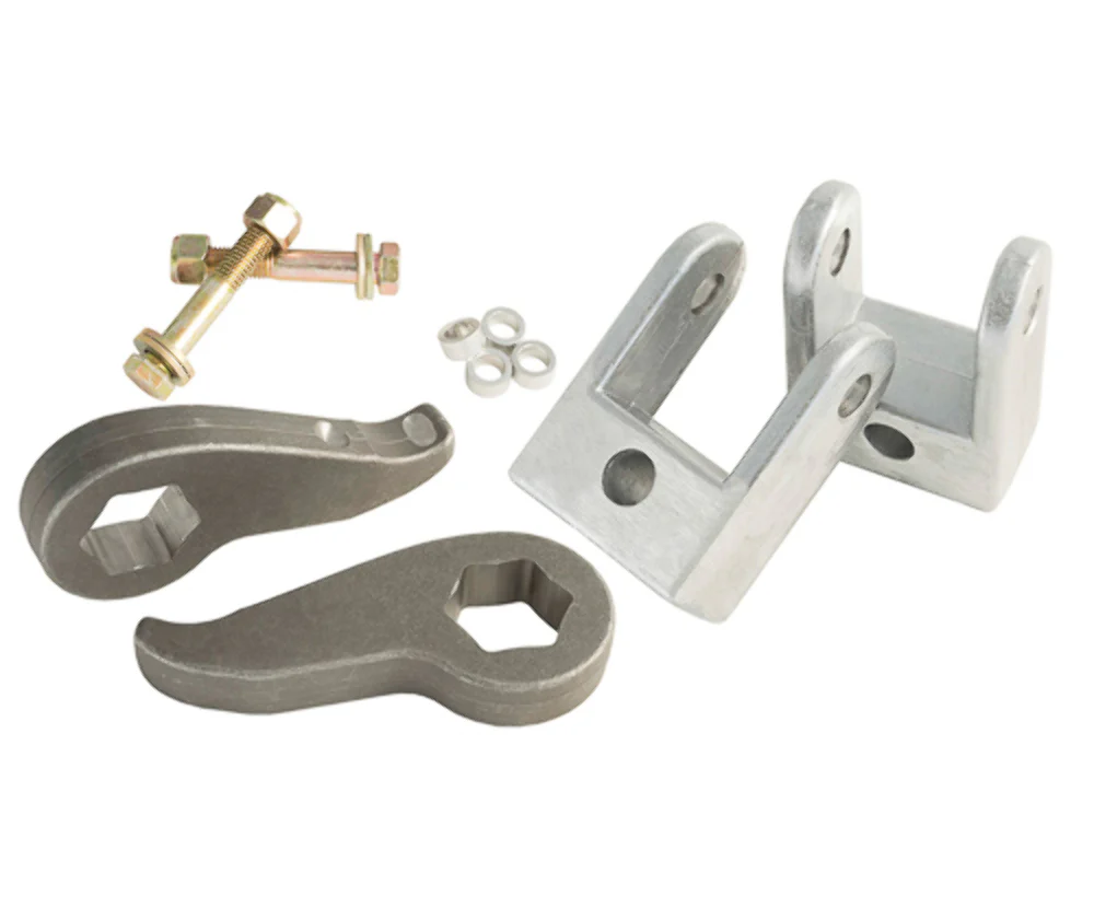 Chevy/GM 2020+ 2.5" Leveling Kit 2500 3500 HD 8-lug w/ Shock Extension Brackets