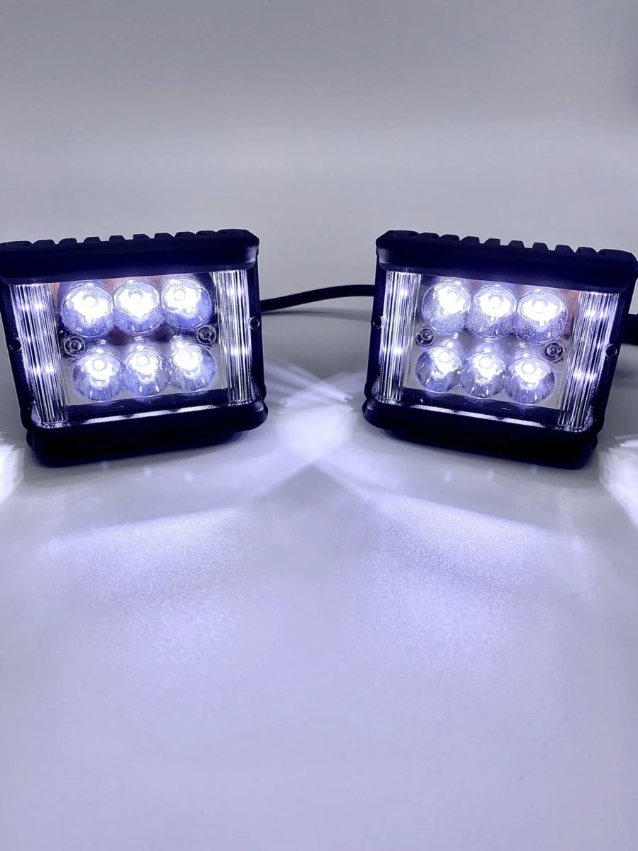 Code 4 LED 4 inch 60 watt Pod with side shooters (C4-W-0360S-SS) - Image 8