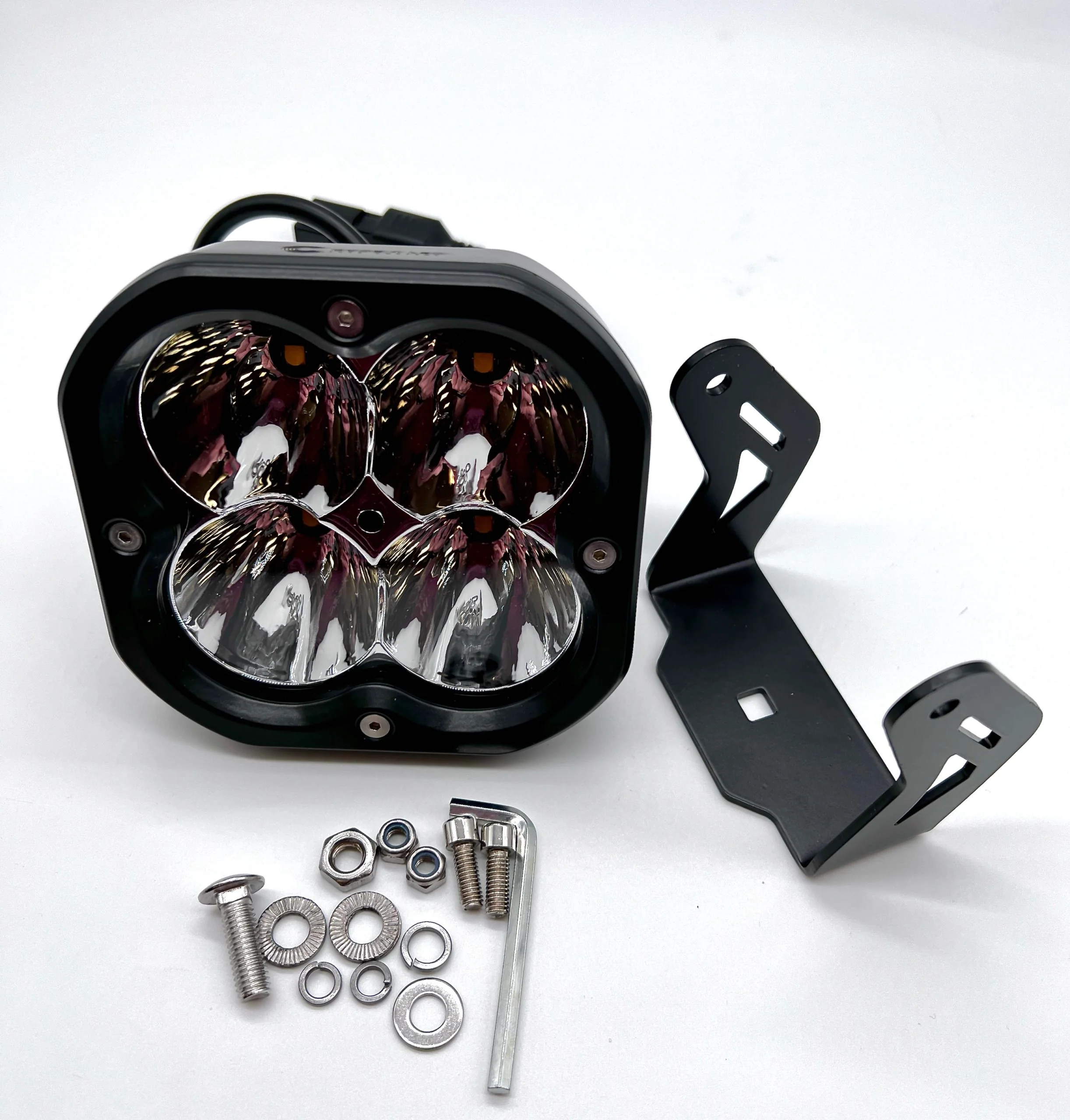 Code 4 LED 5 inch 80 watt Clear Pod light, Spot pattern (C4-W-0580-S)
