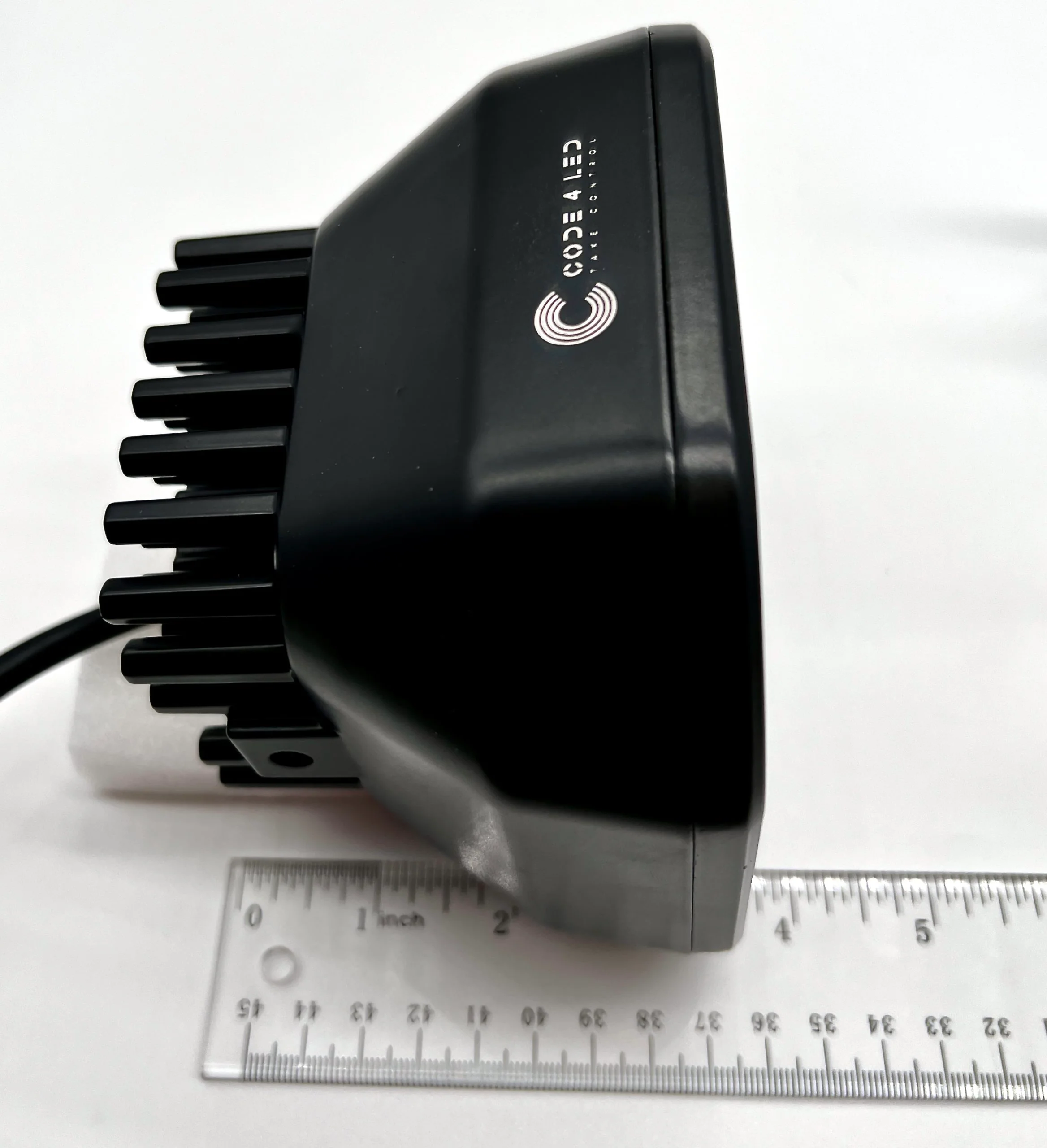 Code 4 LED 5 inch 80 watt Clear Pod light, Spot pattern (C4-W-0580-S) - Image 2