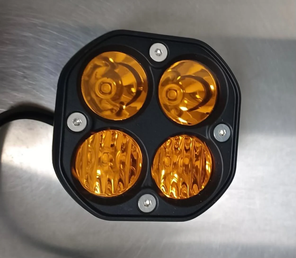 Code 4 LED PK40 Pod Light - True Amber