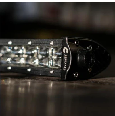 Code 4 LED Supply Clear Slim Dual Row Clear Light bars - 22 inch 120 watt