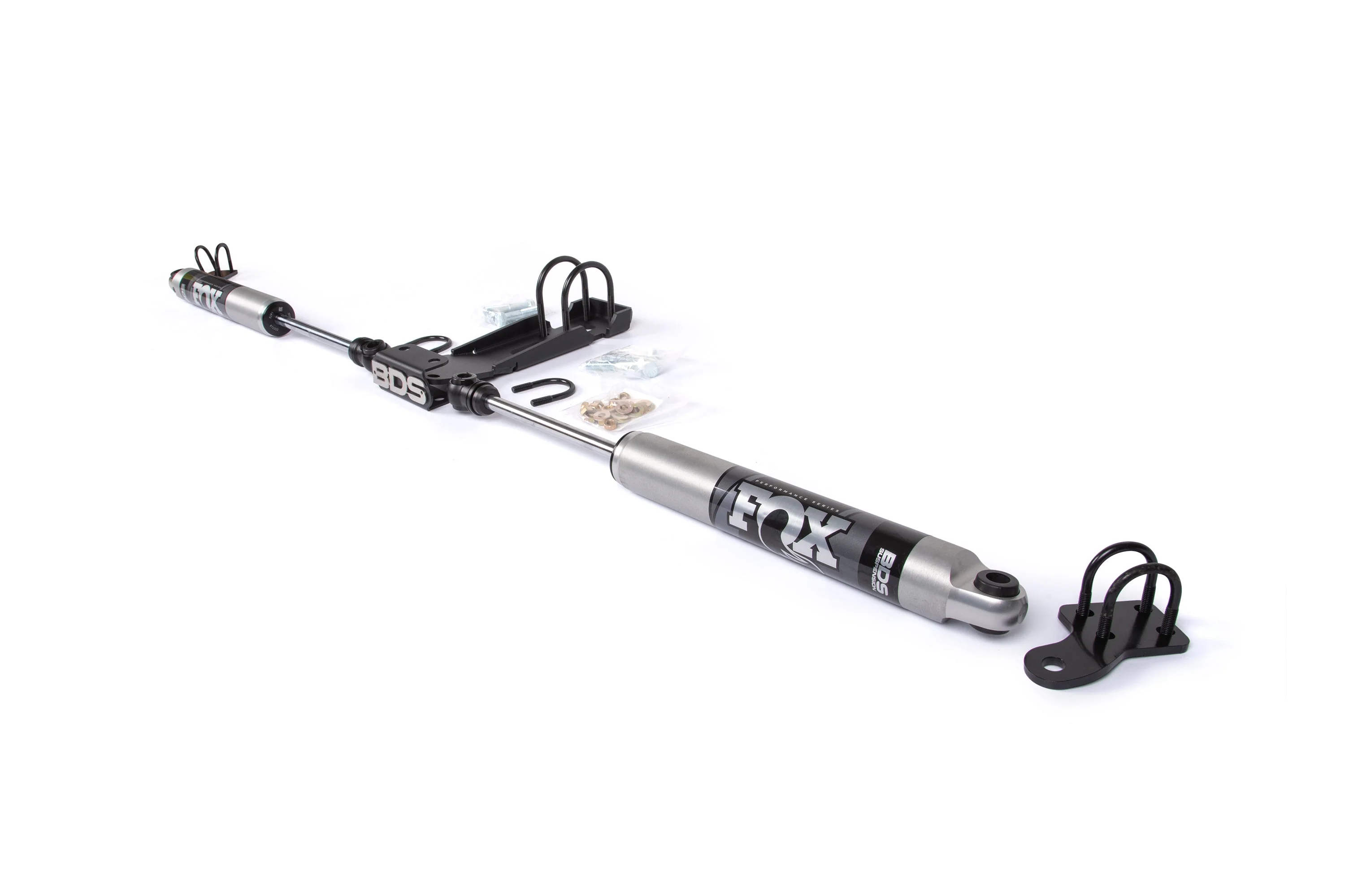 Dual Steering Stabilizer Kit w/ FOX 2.0 Performance Shocks | Jeep Wrangler JK (07-18) - Image 2