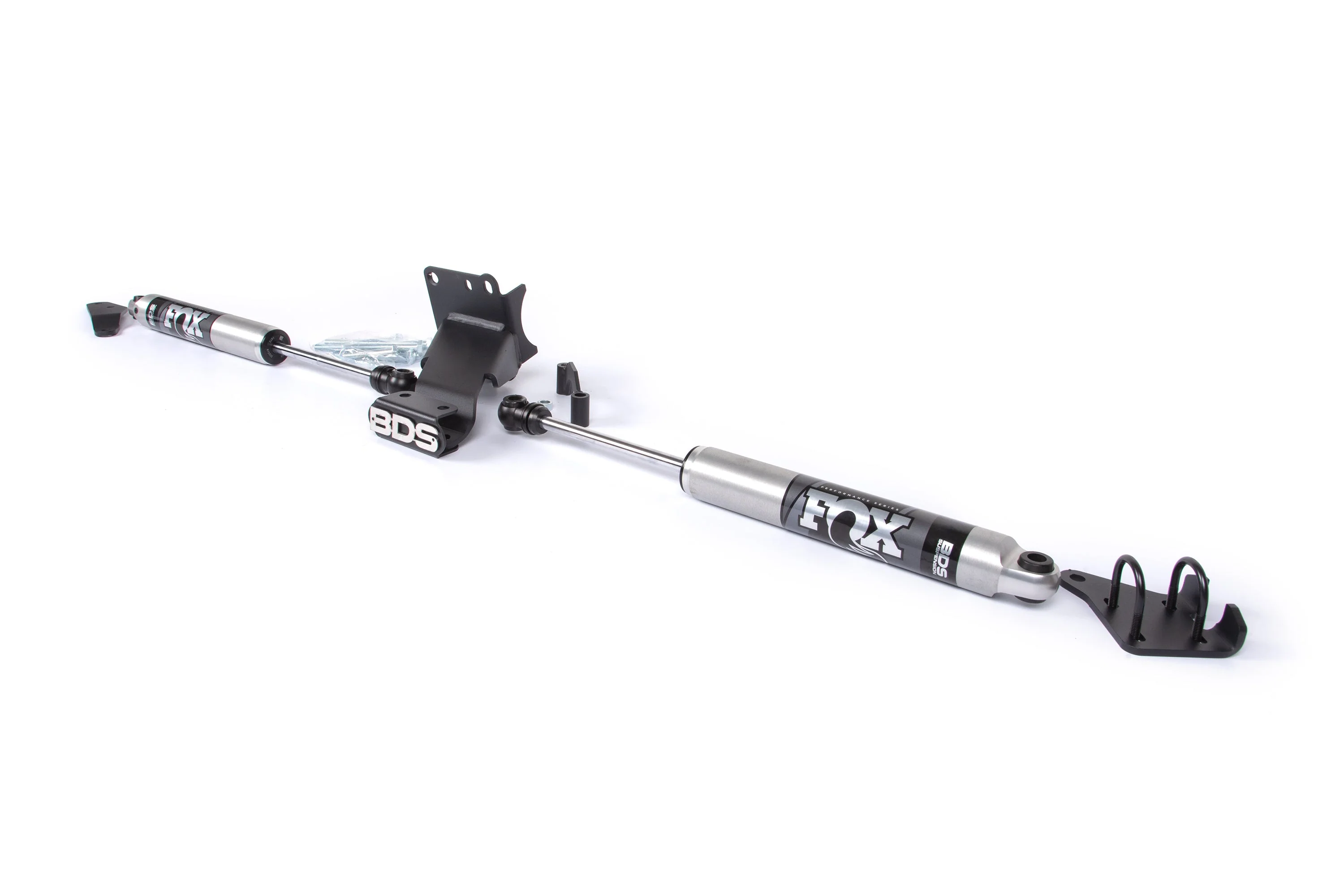 Dual Steering Stabilizer Kit w/ FOX 2.0 Performance Shocks | T-Style Steering | Ram 2500 (19-25) and 3500 (19-24) 4WD