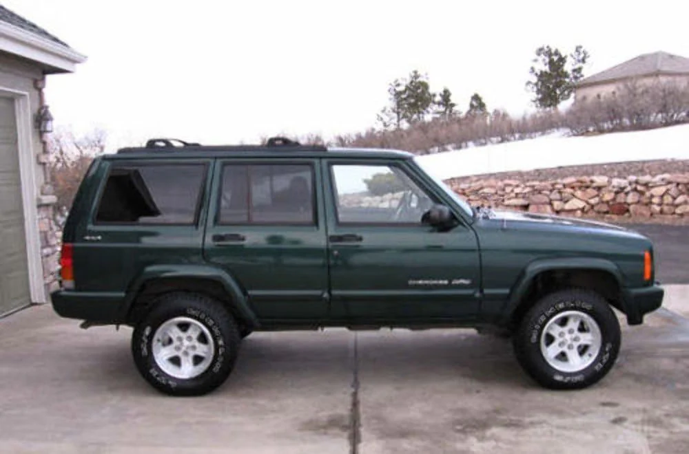 fits 1.75" Front Adjustable 1.5" Rear Lift Kit for Jeep Cherokee XJ 1984-2001 - Image 2