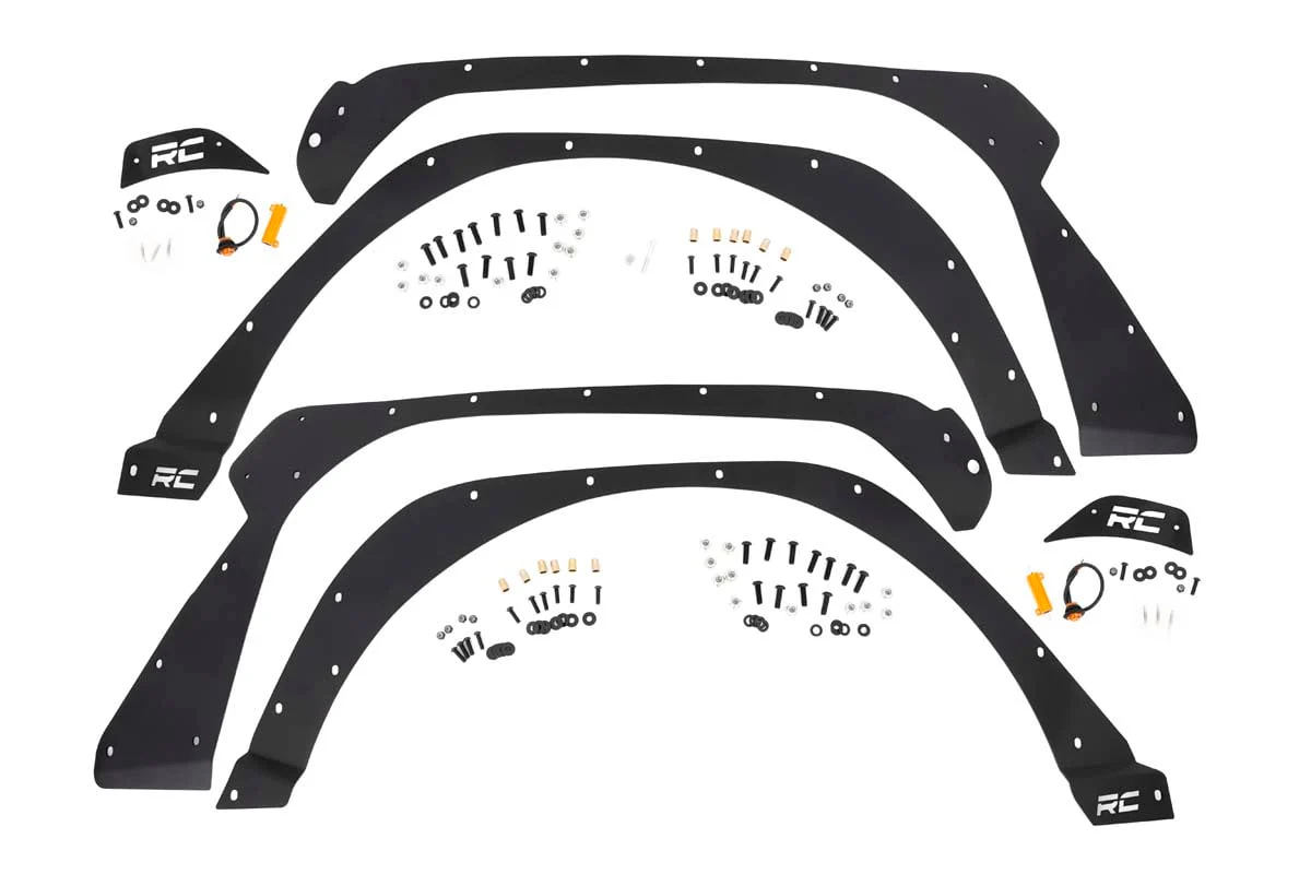 Rough Country For Jeep Front & Rear Fender Delete Kit 18-25 Wrangler JL - Image 5