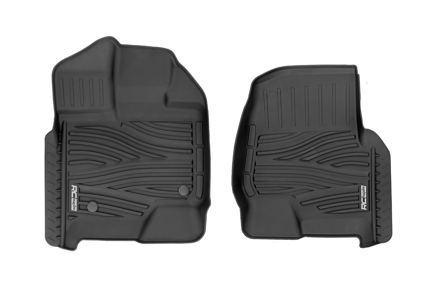 Rough Country Floor Mats FR & RR CrewMax For Toyota Tundra 2WD/4wd 2022 FF-5151