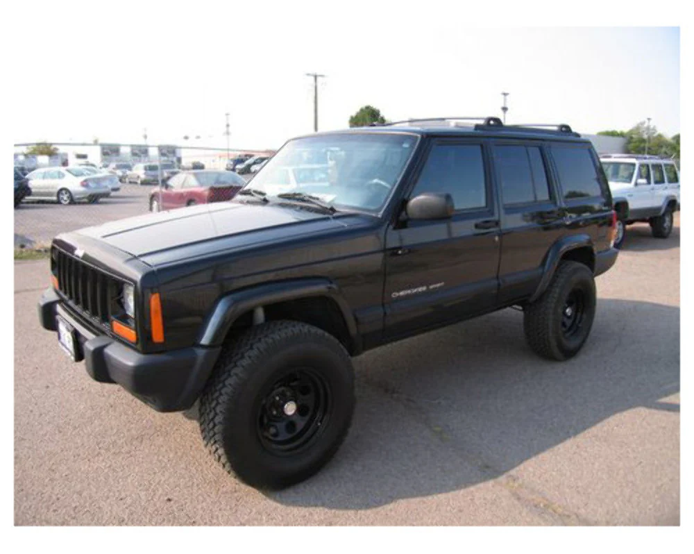 2" Front 1.5"-2" Adjustable Rear Lift Kit for Jeep Cherokee XJ 1984-2001 - Image 2