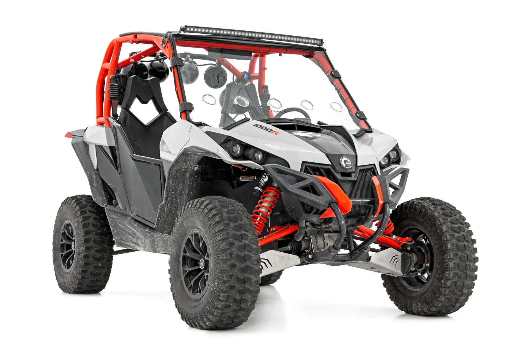 LED Front Mount 40" Black Dual White DRL for Can-Am Commander/Maverick 14-20 97037 - Image 4