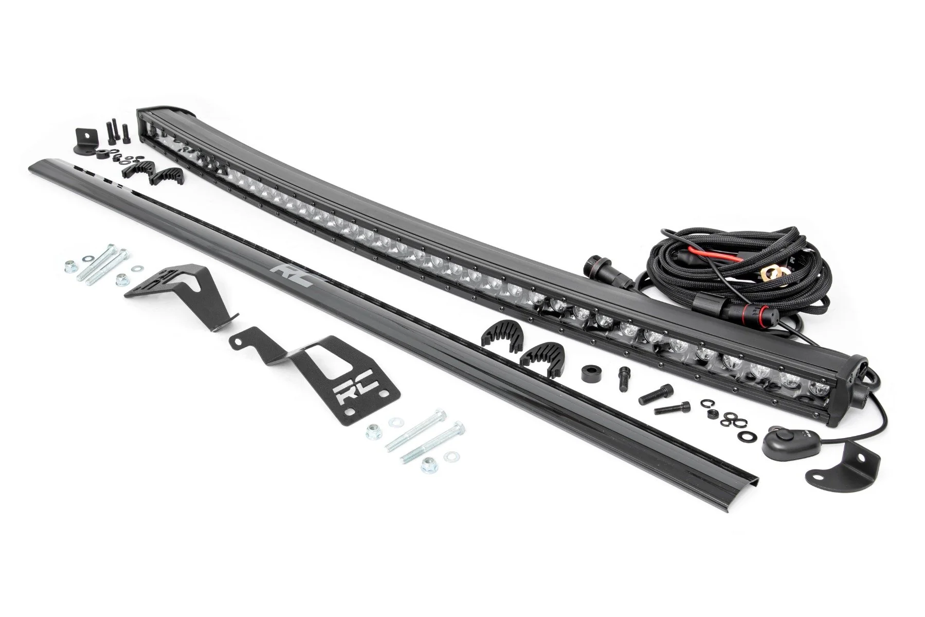 LED Front Mount 40" Black Single Row for Can-Am Commander/Maverick 14-20 97040