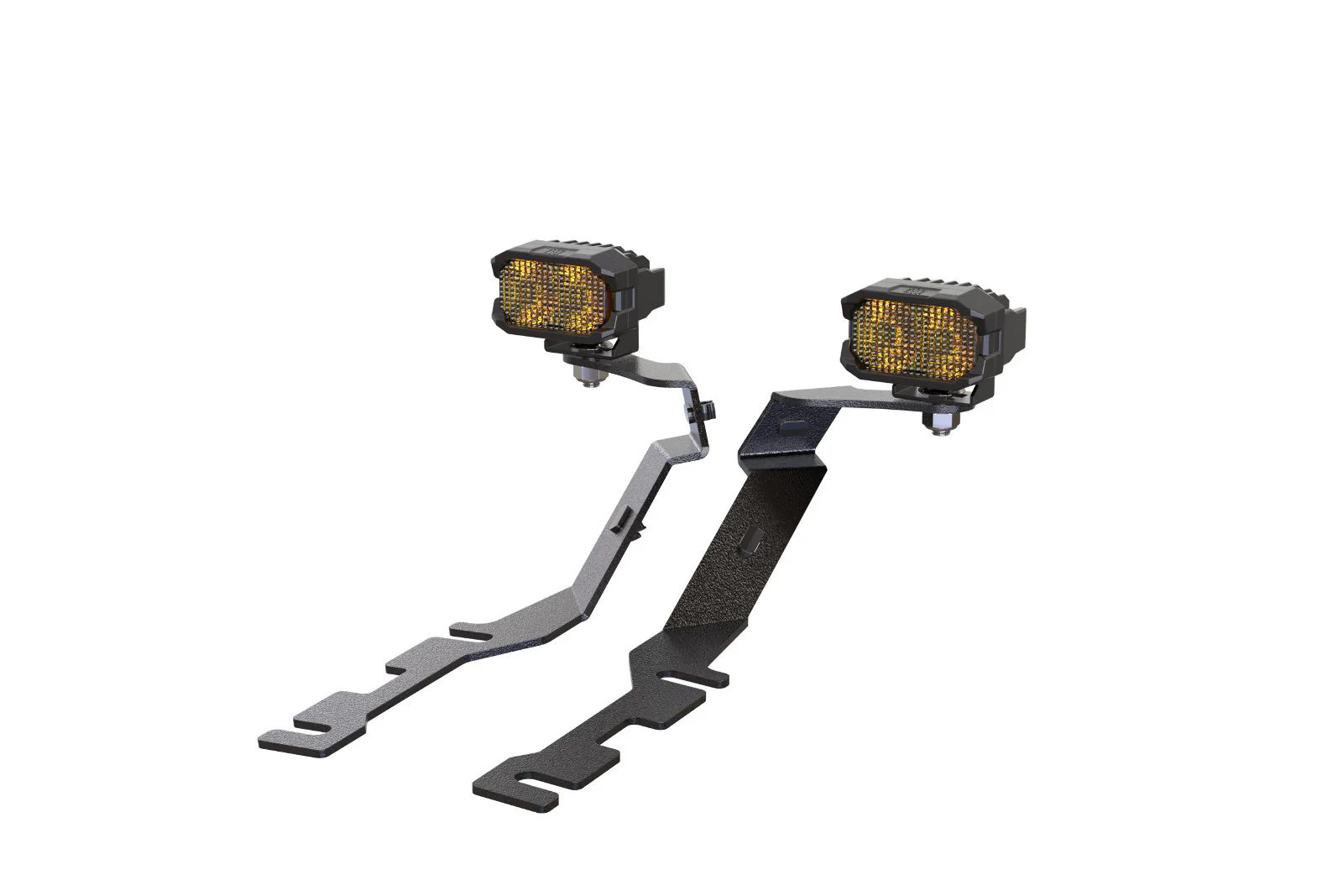 Morimoto 2Banger Ditch Light Kit: 2019+ Ram 1500 (NCS Yellow Combo Beam)