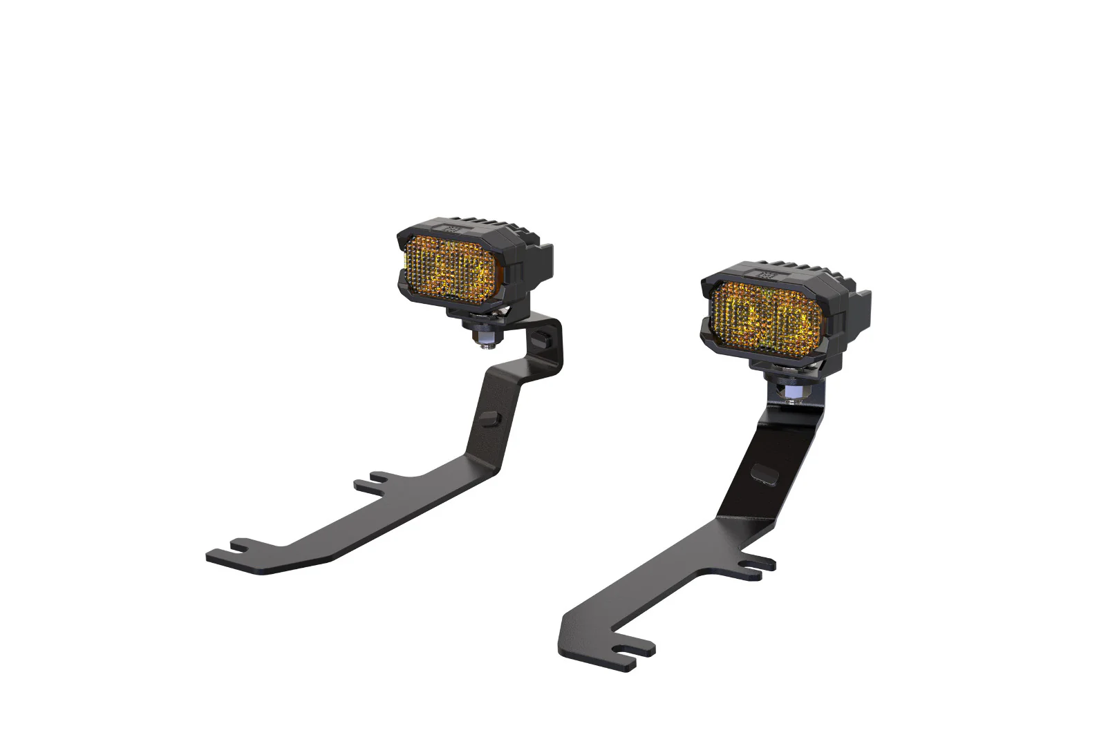 Morimoto 2Banger Ditch Light Kit: 2020+ Sierra HD (HXB White Flood Beam)