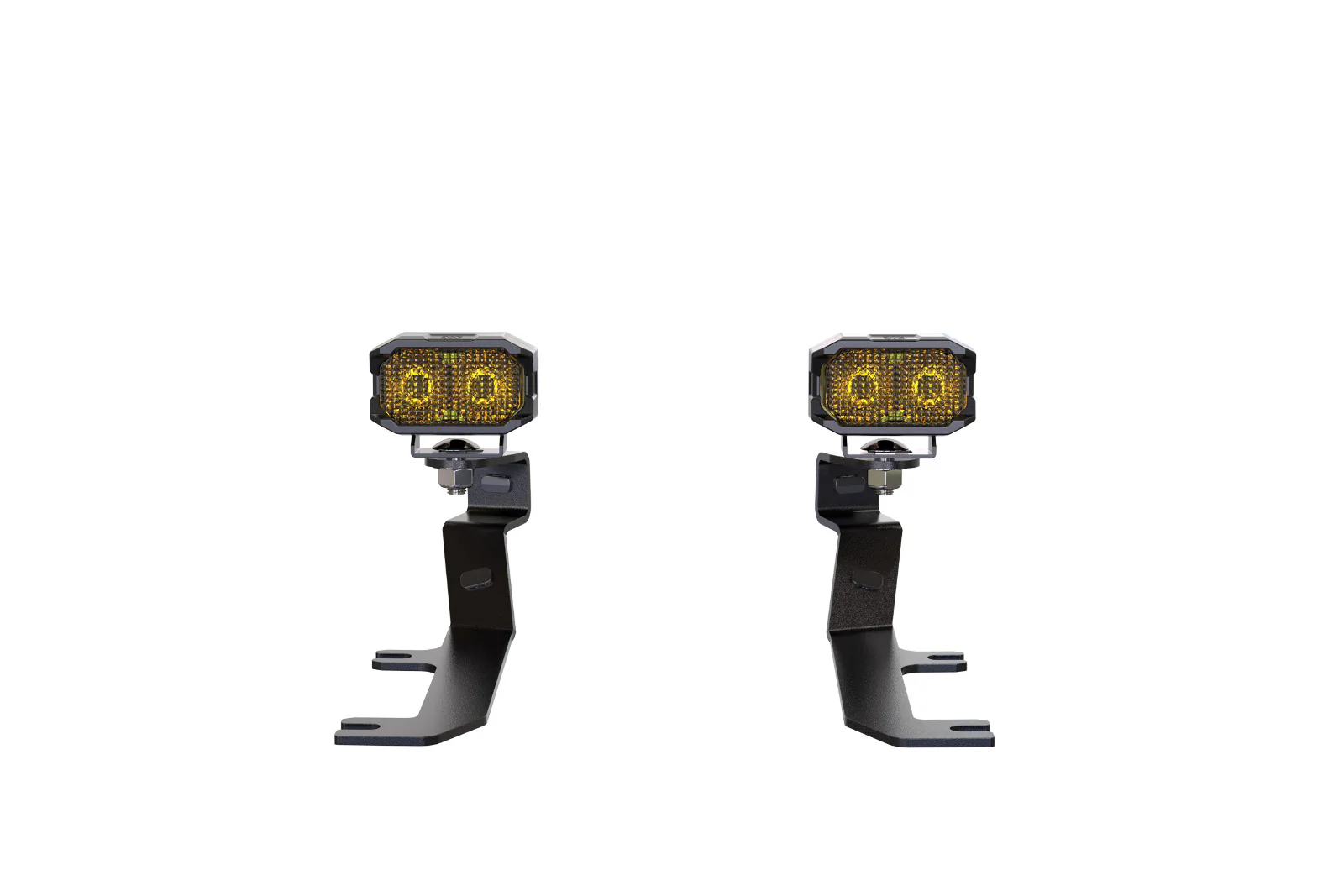 Morimoto 2Banger Ditch Light Kit: 2020+ Sierra HD (NCS Yellow Spot Beam) - Image 2