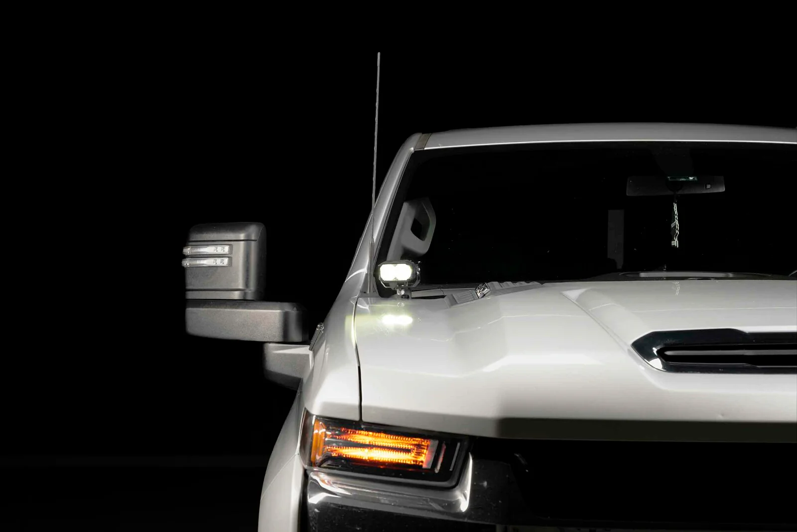 Morimoto 2Banger Ditch Light Kit: 2020+ Silverado HD (HXB Yellow SAE Wide Beam) - Image 7
