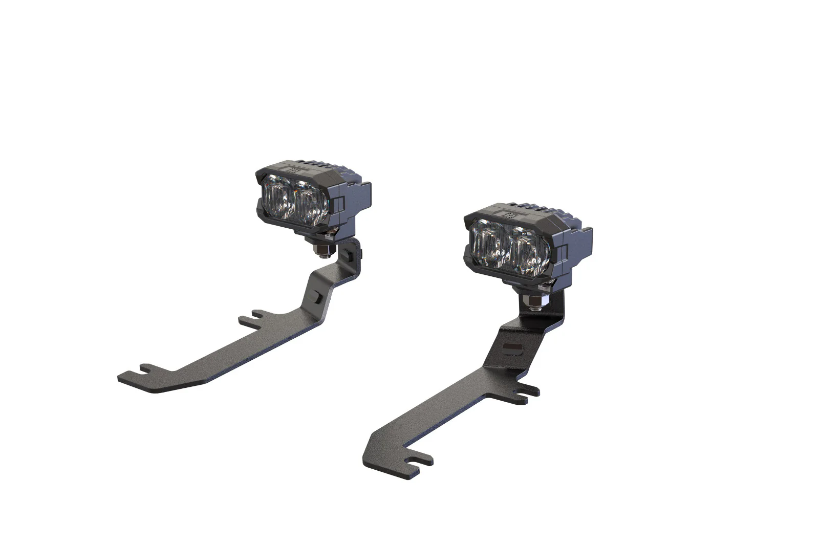 Morimoto 2Banger Ditch Light Kit: 2020+ Silverado HD (NCS White Spot Beam)