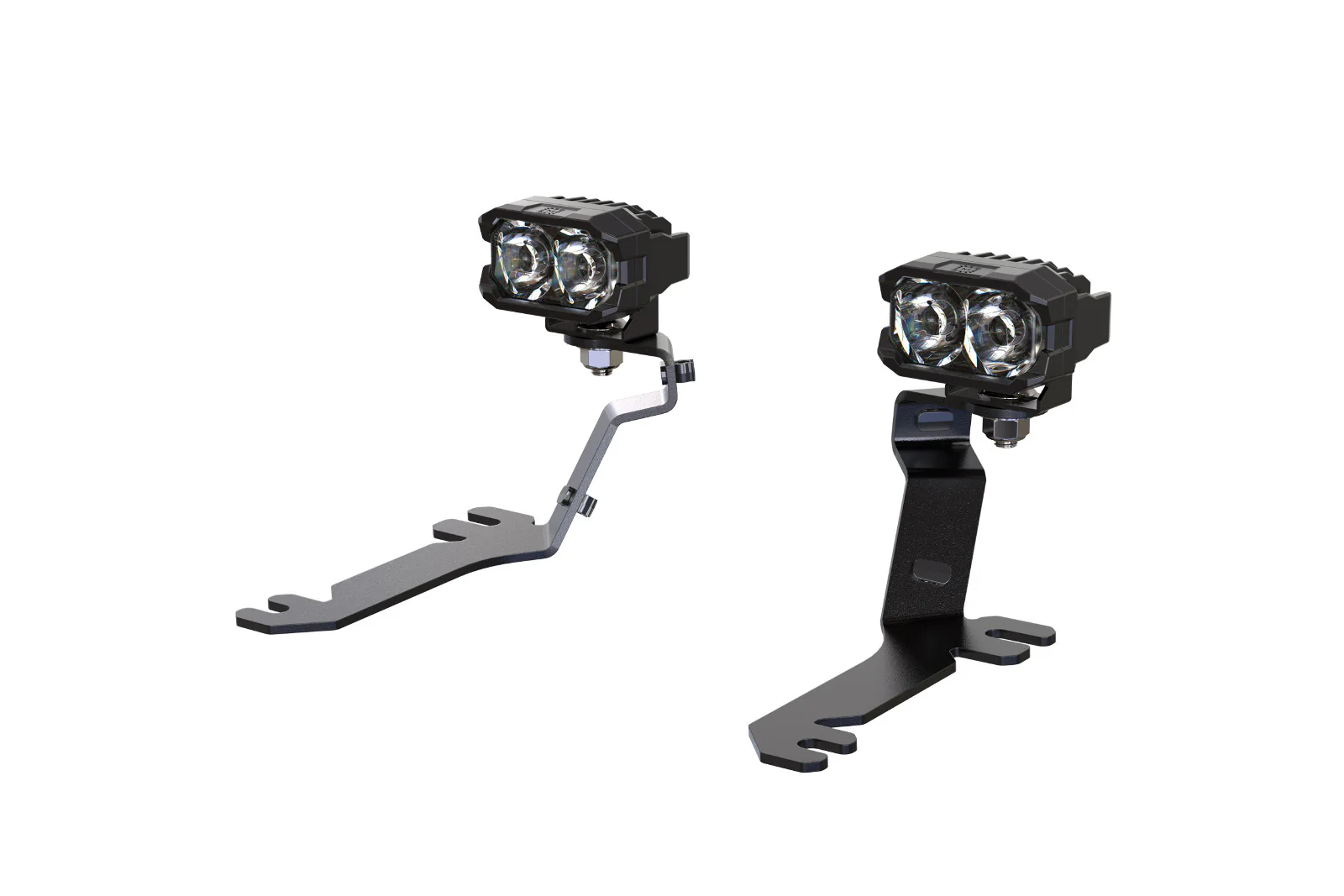 Morimoto 2Banger Drift Light Kit: 18-23 Ford Mustang (NCS White Flood Beam)