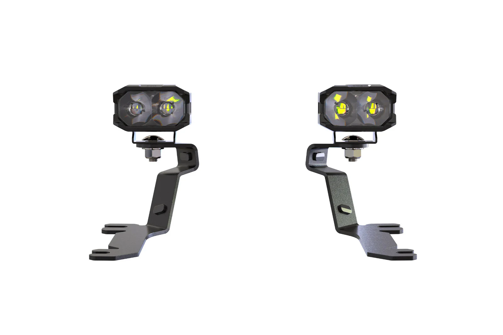 Morimoto 2Banger Drift Light Kit: 18-23 Ford Mustang (NCS White SAE Wide Beam) - Image 2