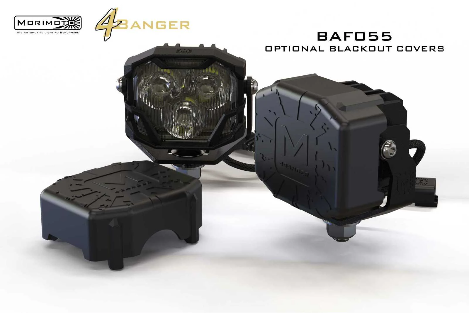 Morimoto 4Banger Ditch Light Kit: 15+ Canyon (NCS Yellow Combo Beam) - Image 5