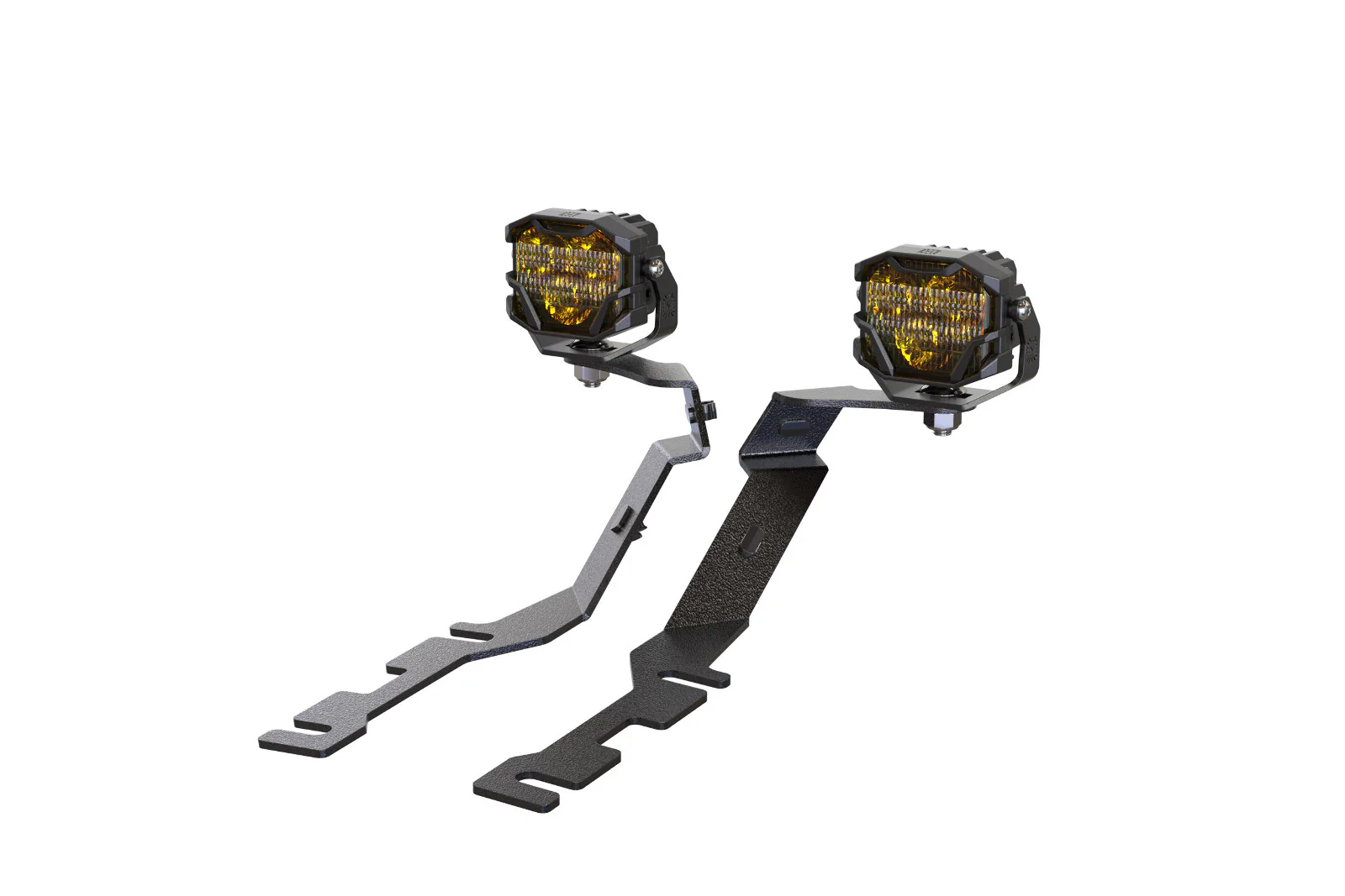 Morimoto 4Banger Ditch Light Kit: 2019+ Ram 1500 (HXB White SAE Wide Beam)