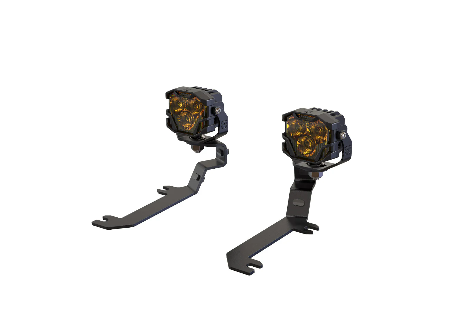 Morimoto 4Banger Ditch Light Kit: 2019+ Silverado 1500 (HXB White Combo Beam)