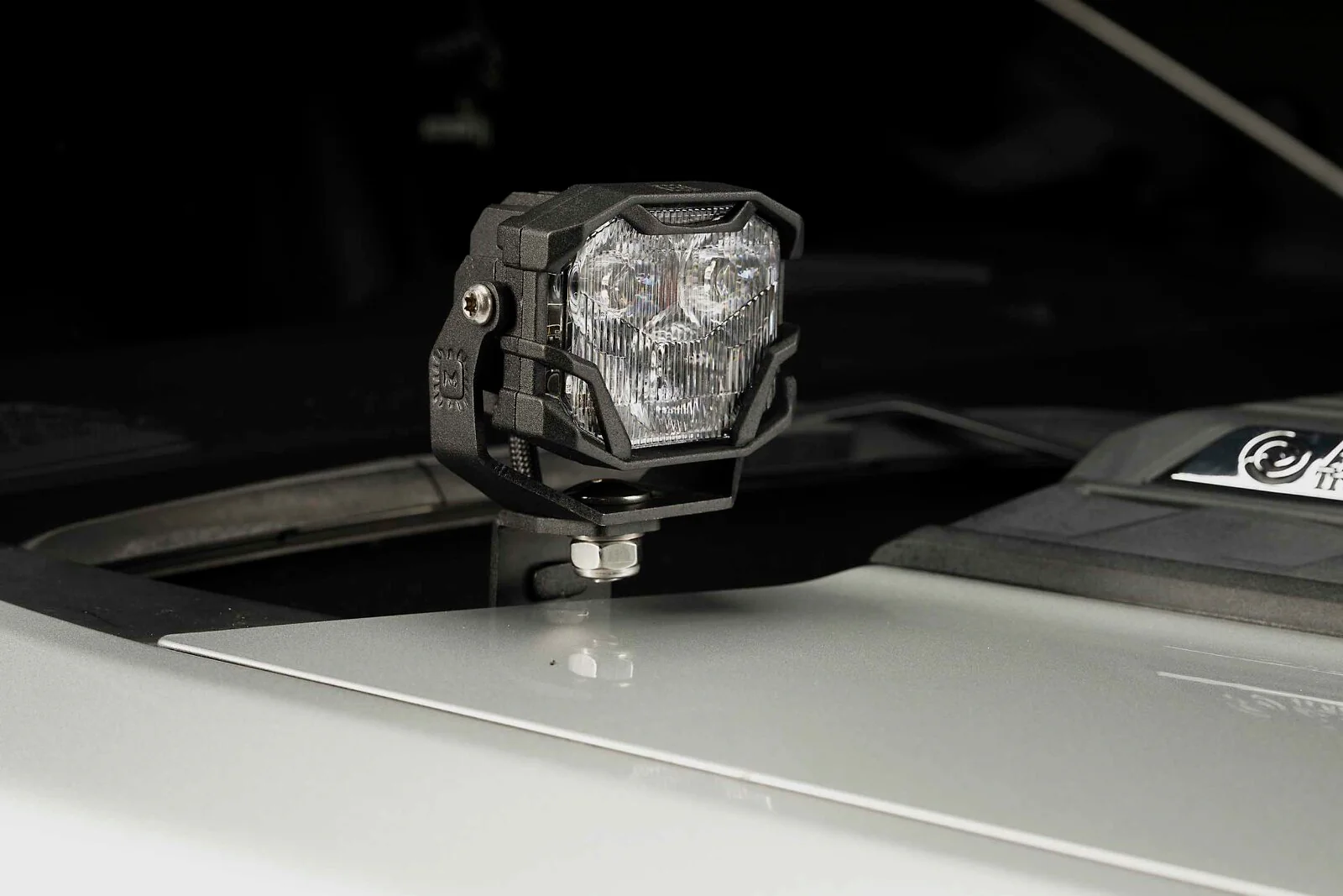 Morimoto 4Banger Ditch Light Kit: 2020+ Silverado HD (HXB White SAE Wide Beam) - Image 6