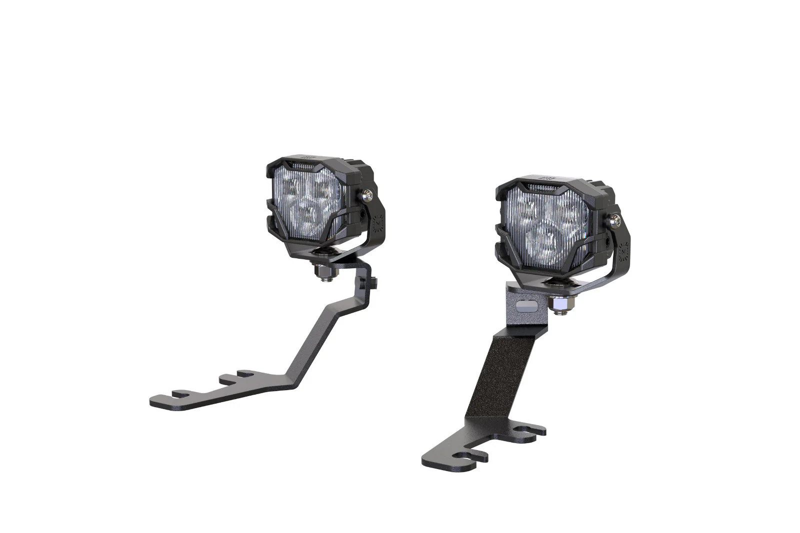 Morimoto 4Banger Ditch Light Kit: 2021+ Bronco Sport (HXB Yellow SAE Wide Beam)