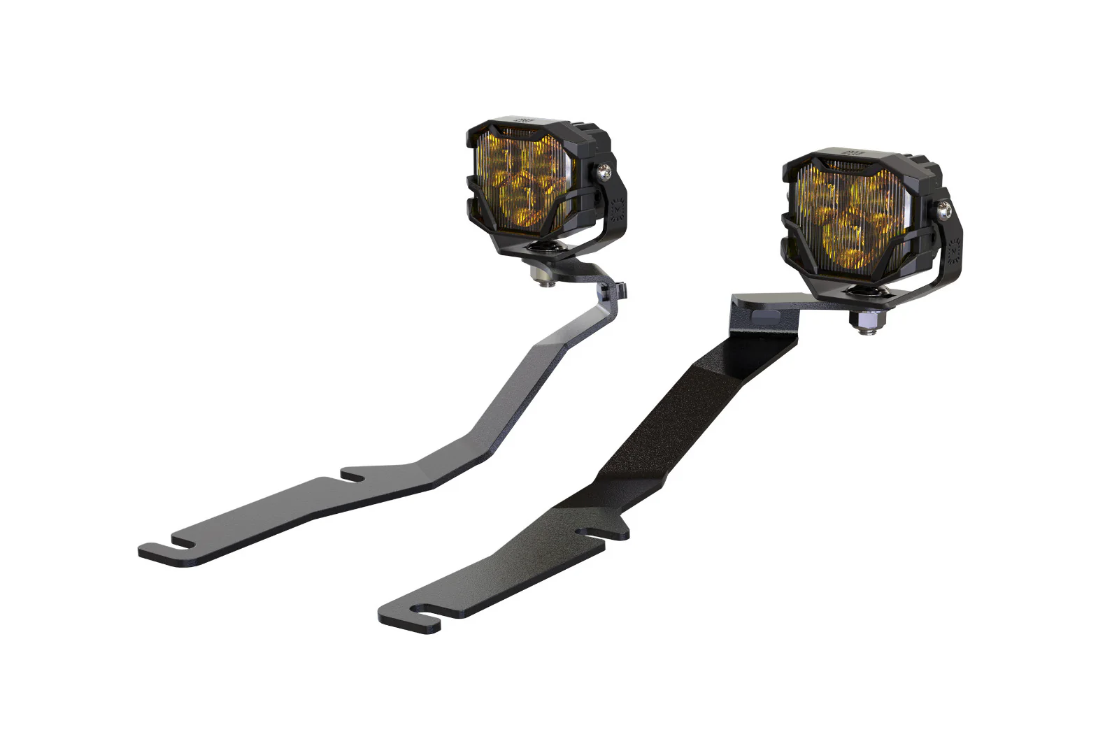 Morimoto 4Banger Drift Light Kit: 08-23 Dodge Challenger (NCS Yellow Flood Beam)