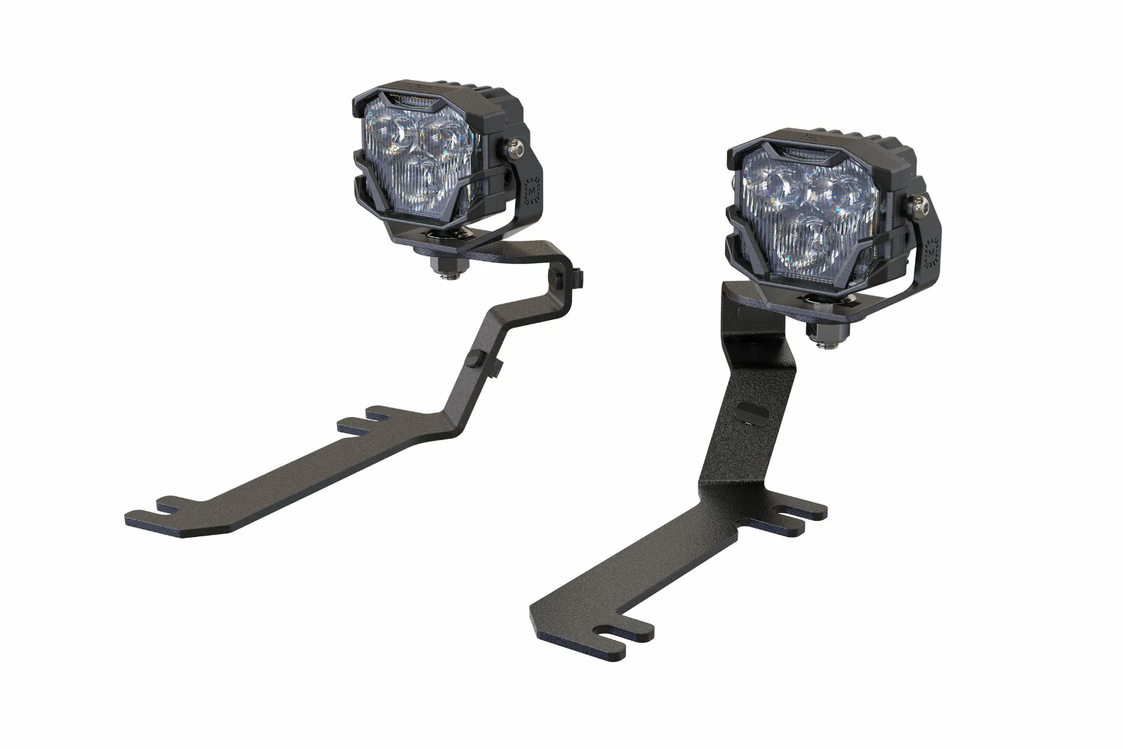 Morimoto 4Banger Drift Light Kit: 15-17 Ford Mustang (NCS White Spot Beam)