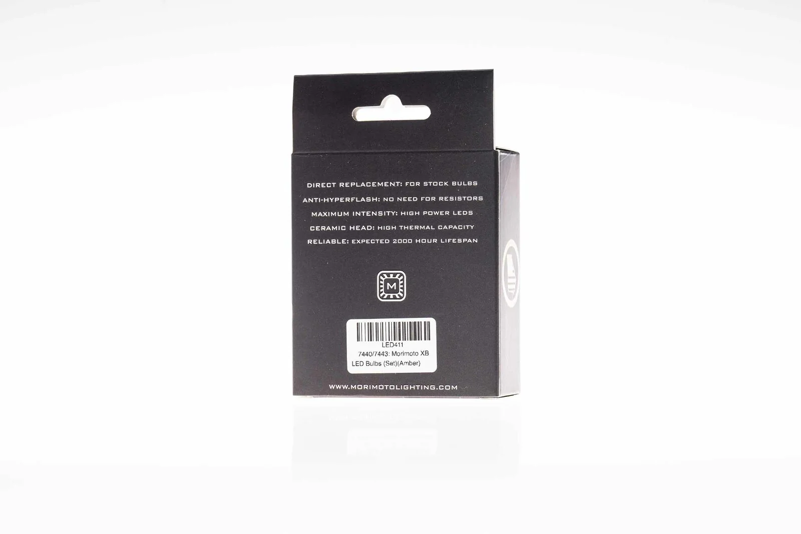 Morimoto 7440/7443 XB LED Bulbs (Amber, Set) - Image 3