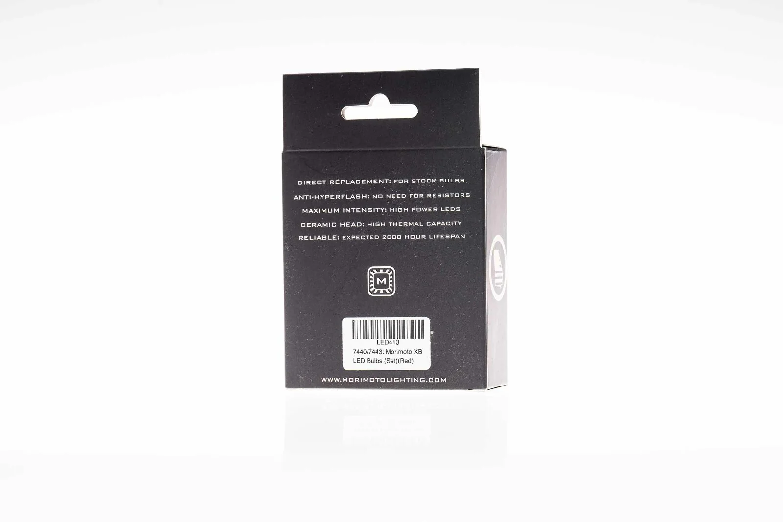 Morimoto 7440/7443 XB LED Bulbs (Red, Set) - Image 3