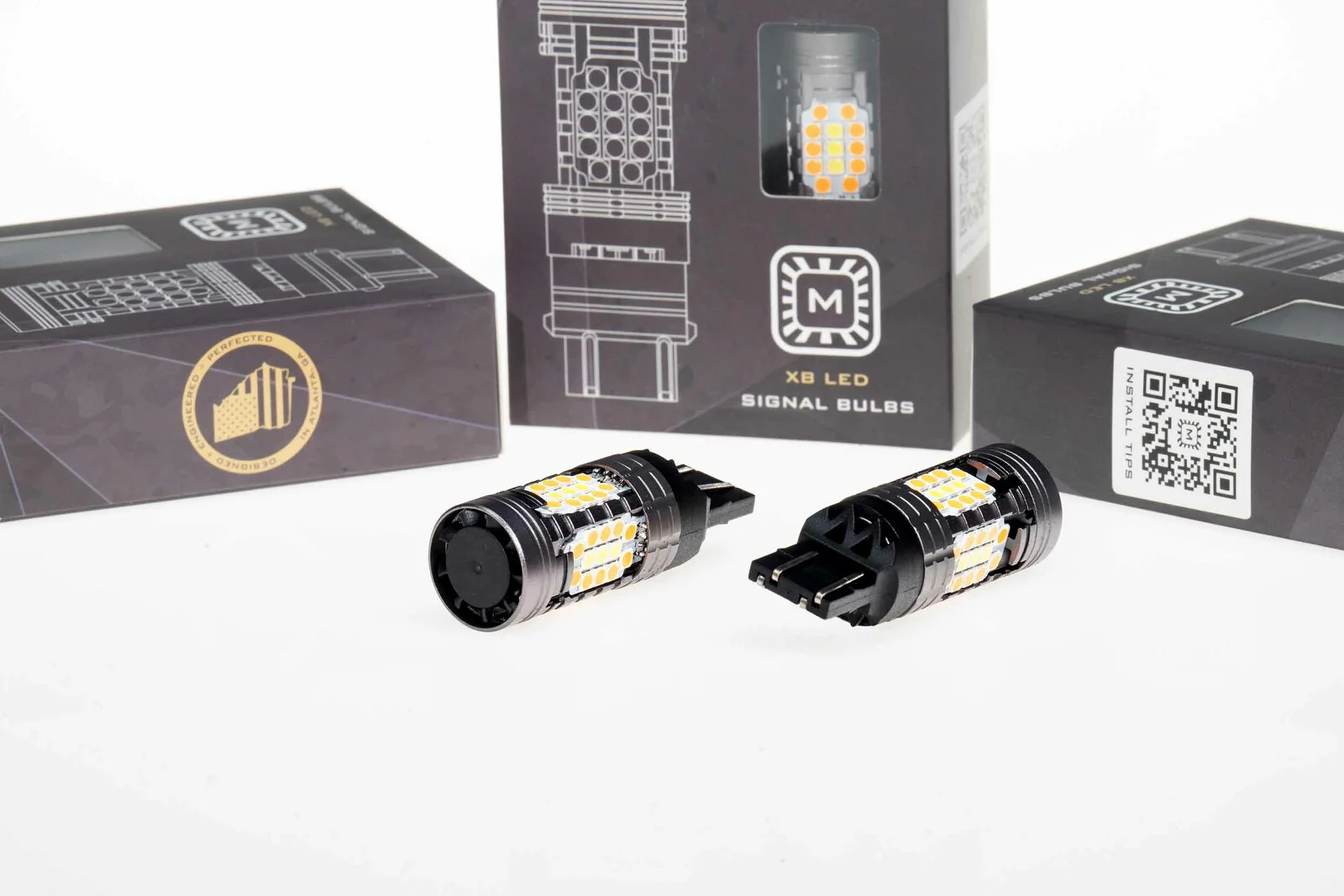 Morimoto 7440/7443 XB LED Bulbs (Switchback, Set)