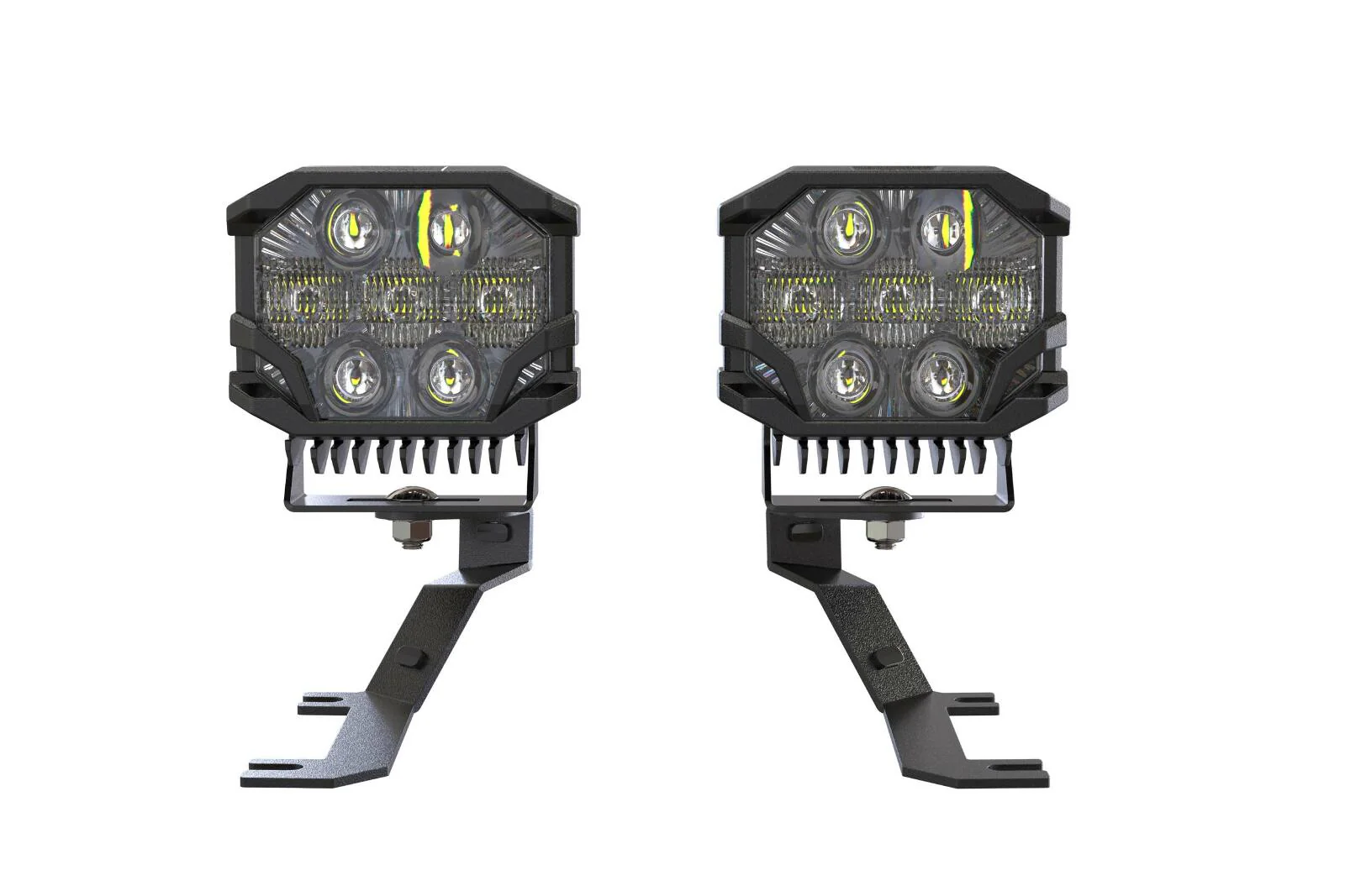 Morimoto BigBanger Ditch Light Kit: 2019+ Sierra 1500 (NCS White Combo Beam) - Image 2