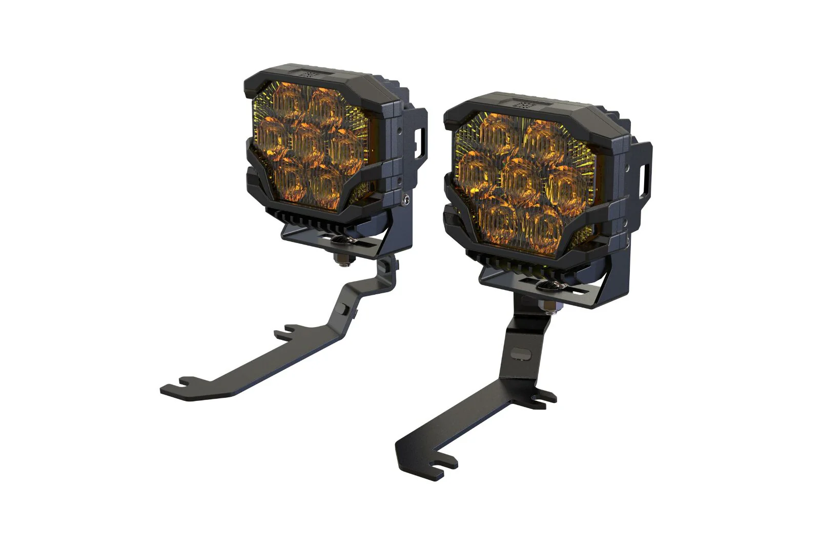 Morimoto BigBanger Ditch Light Kit: 2019+ Silverado 1500 (NCS White Spot Beam)